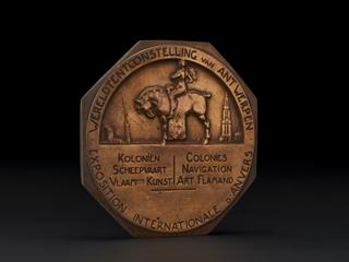 Bronze award medallion