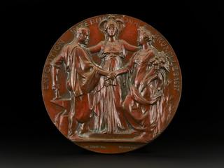 Bronze award medallion