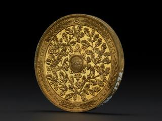 Gilt alloy medallion
