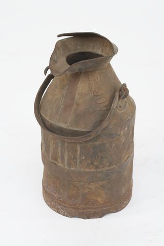 Five Gallon Capacity Metal Jug