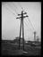 Works photographic negative of overhead transmission line, Bury