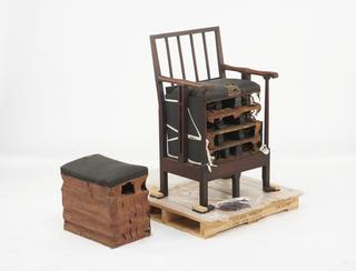 Exercise Chair, English, 1801-1900