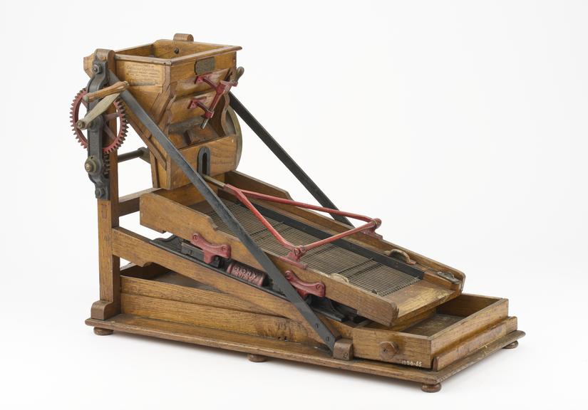 Boby's patent self cleaning corn screen model