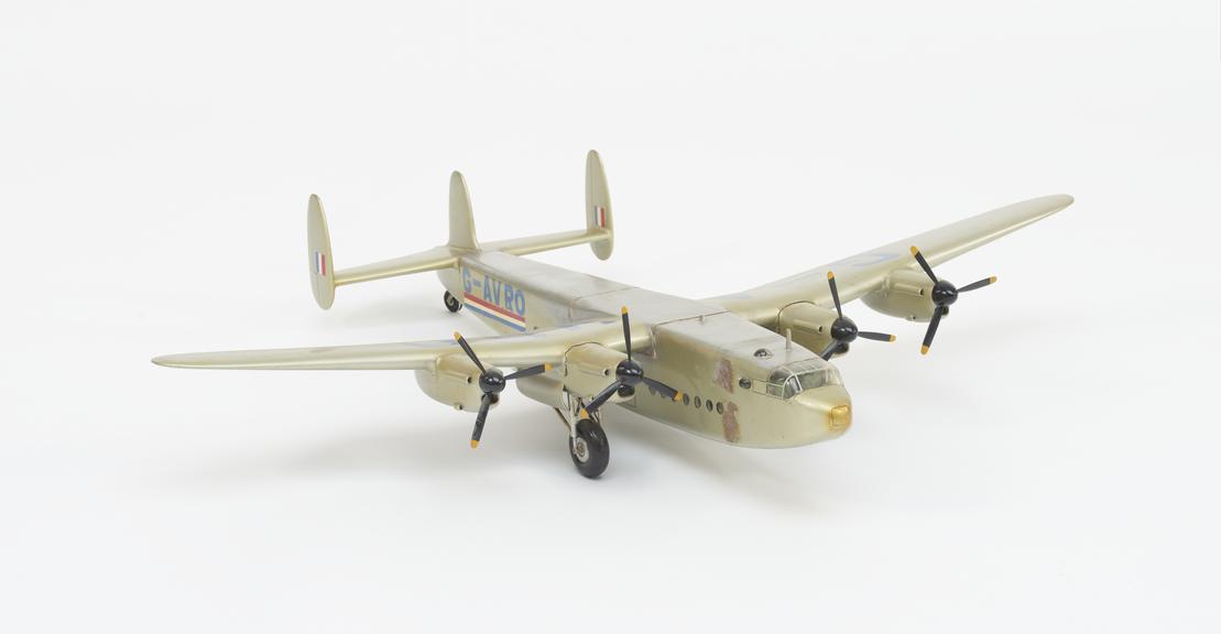 Model of Avro "York" aircraft, scale 1:24