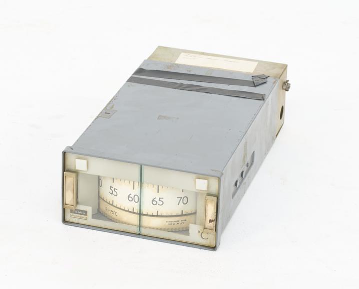 Maxiscale temperature indicator