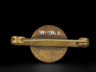 Pin badge, Associated Society of Locomotive Engineers and Firemen - Carlisle