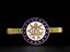 Pin badge, Associated Society of Locomotive Engineers and Firemen - Carlisle