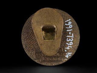 Pin badge, Associated Society of Locomotive Engineers and Firemen - Crewe