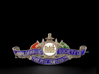 Pin badge, Associated Society of Locomotive Engineers and Firemen - 10 years membership