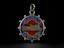 Pin badge, Associated Society of Locomotive Engineers and Firemen - District Council No.8 - London Transport Strike, 1982
