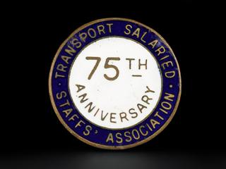 Pin badge, Associated Society of Locomotive Engineers and Firemen - Chingford