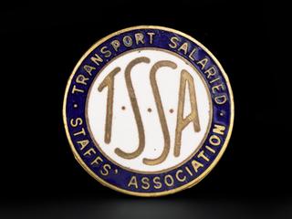 Pin badge, Associated Society of Locomotive Engineers and Firemen - Central division