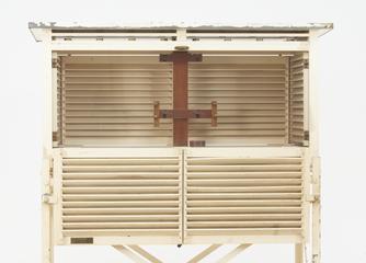 Large MO Thermometer Screen, 1965