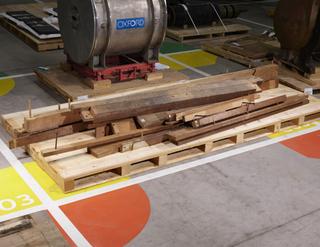 Walkway for the Aerial Tuning Inductor from the Rugby Radio Station, 1943-1966