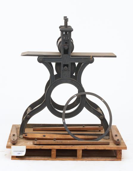 Hughes and Kimber Copper-plate printing press, c. 1860