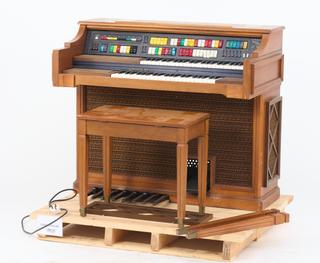 Lowrey four-channel Symphonic Electronic Organ Model TGS, by Lowrey, Illinois, USA, c. 1974-76