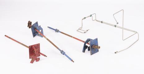 Components for the original long rods for the blow-down handles