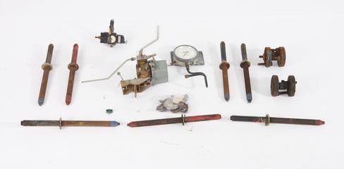 Components for the original long rods for the blow-down handles