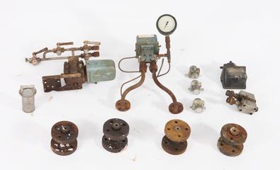 Components for the original long rods for the blow-down handles