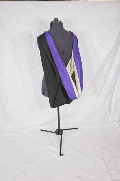 Academic hood of Dr. Bilton Pollard