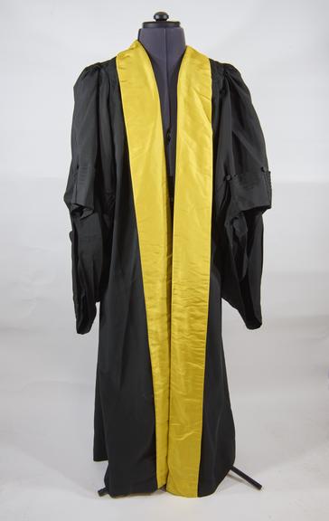 Prof. W L Reid's academic gown