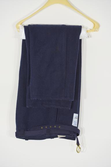 Trousers for blast furnace worker, 1981