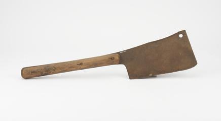 Chopper used in slaughtering, 20th century