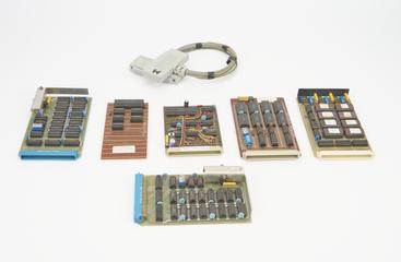 Transam Triton Kit Microcomputer pt4 - Qty 6 cards plus interconnecting cable