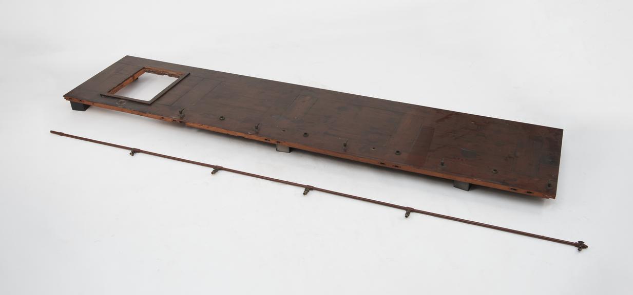 Group of Laboratory benches and fittings dated 1895 from Government Chemists's Laboratory