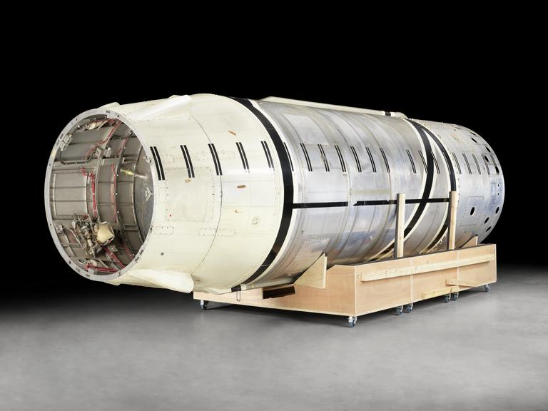 Black Arrow first stage and inter-stage section, 1971