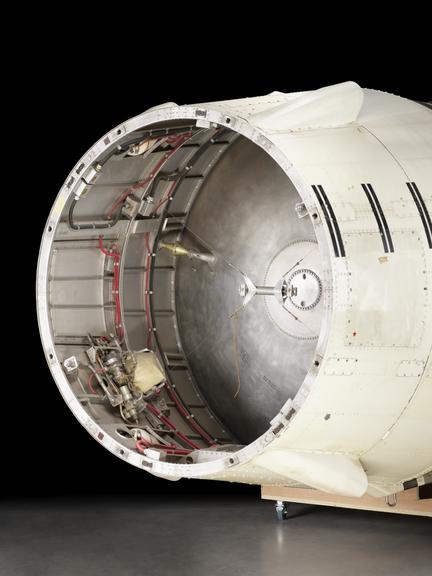 Black Arrow first stage and inter-stage section, 1971