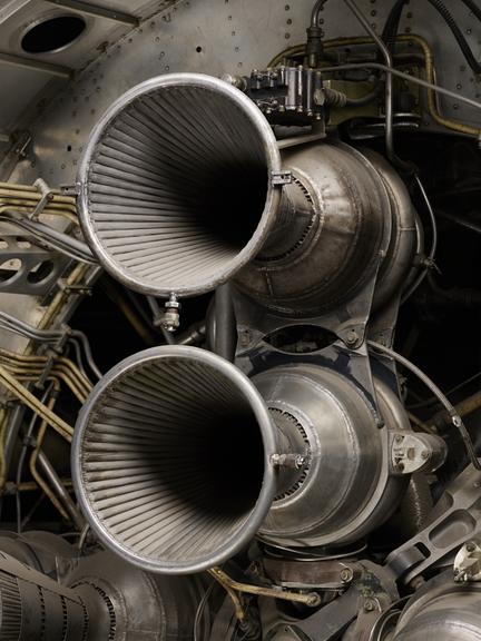 Black Arrow first stage and inter-stage section, 1971