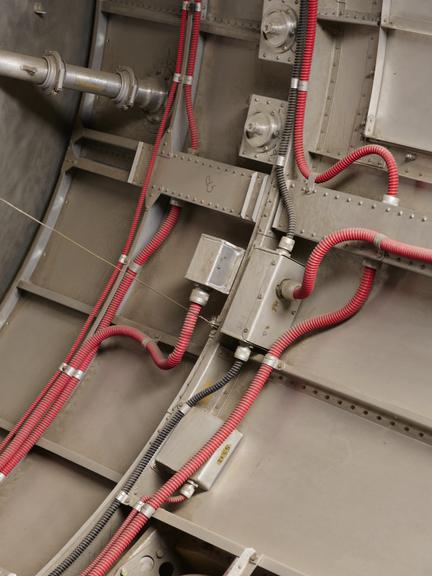 Black Arrow first stage and inter-stage section, 1971