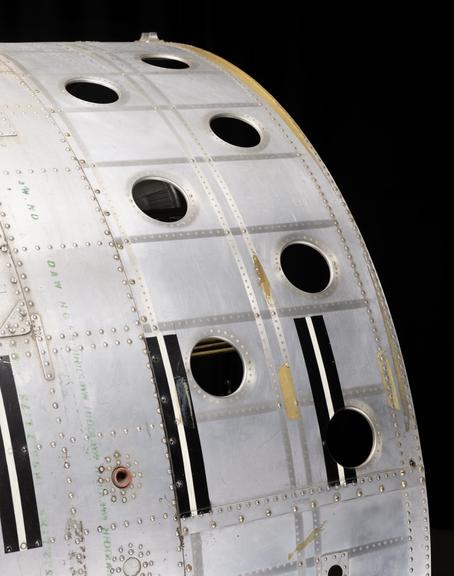 Black Arrow first stage and inter-stage section, 1971