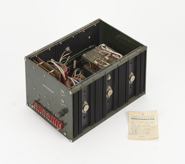 Contact Power Supply Unit, from Ferranti Argus 200 computer