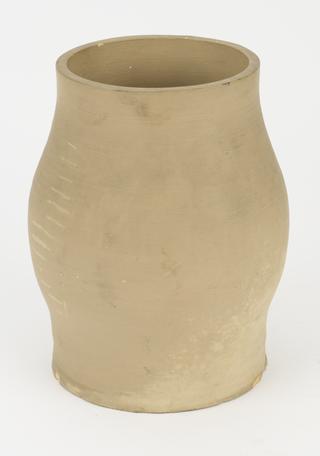 Liverpool jug thrown as it comes from the wheel