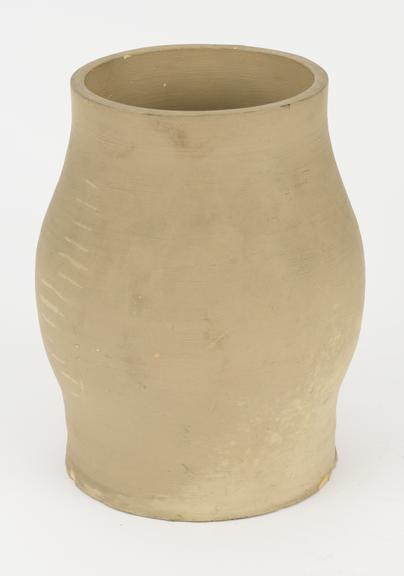 Liverpool jug thrown as it comes from the wheel