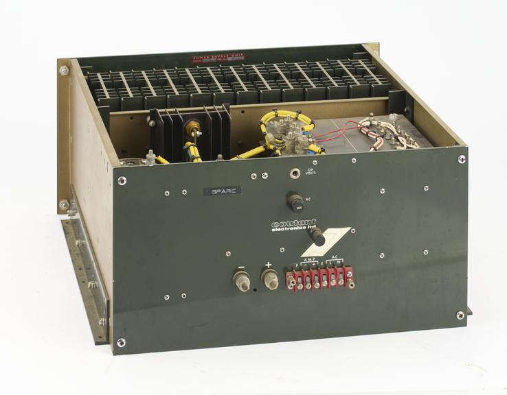 Coutant Power Supply Unit, from Ferranti Argus 200 computer