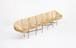 Compressed Beech Wooden Bench Designed by Jane Dillon.