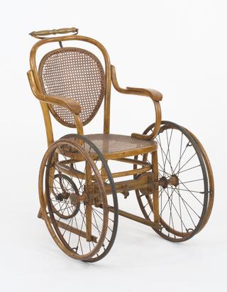 Wheelchair, Paris, France, 1890-1940