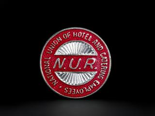 National Union of Railwaymen badge