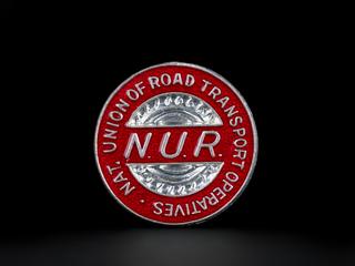 National Union of Road Transport Operatives badge
