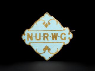 National Union of Railwaymen badge