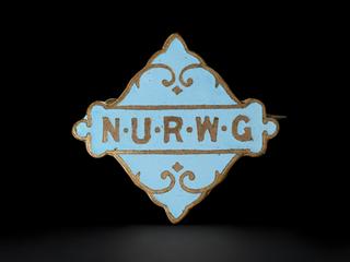 National Union of Railwaymen badge