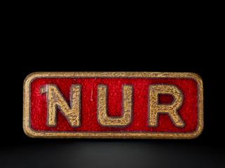 National Union of Railwaymen badge