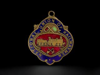 National Union of Railwaymen medallion