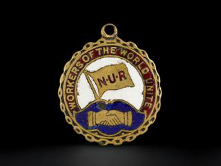 National Union of Railwaymen medallion
