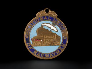National Union of Railwaymen medallion