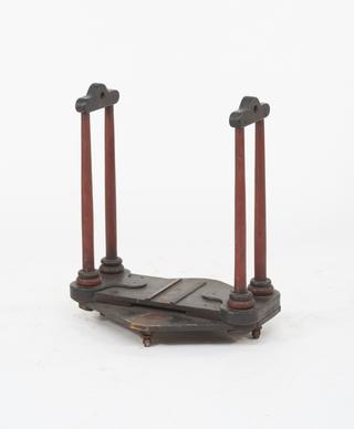 Base from Franklin's electrostatic machine