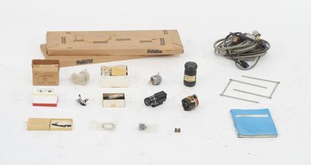 Components from infrared spectrophotometer Perkin-Elmer Model 521